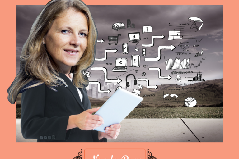 Schrijfster Nanda Roep doet haar eigen marketing.