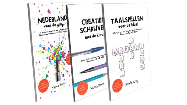 Allemaal creatief schrijven op school en in de klas! De complete serie met 180 schrijfopdrachten voor de Nederlandse les