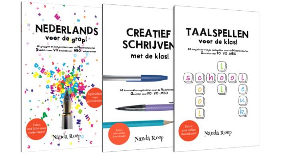 Allemaal creatief schrijven op school en in de klas! De complete serie met 180 schrijfopdrachten voor de Nederlandse les