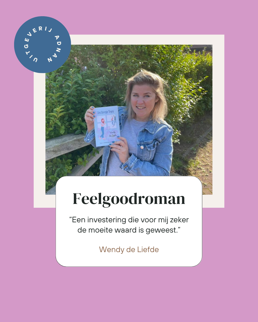 Een investering die voor mij zeker de moeite waard is geweest Eigen boek - Een investering die voor mij zeker de moeite waard is geweest