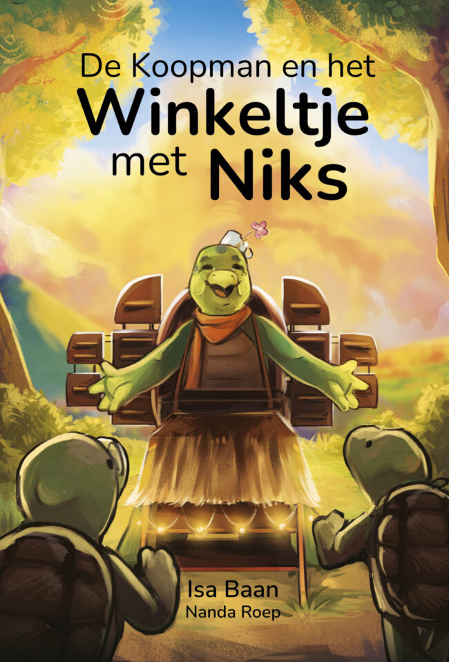 Cover het Winkeltje met Niks heeft Alles-VK-vs3 prentenboek-klimaatbewust-cover Winkeltje met Niks-duurzaamheid